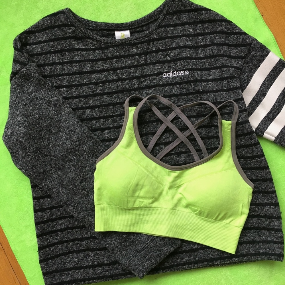 Adidas Gray Sweatshirt size S